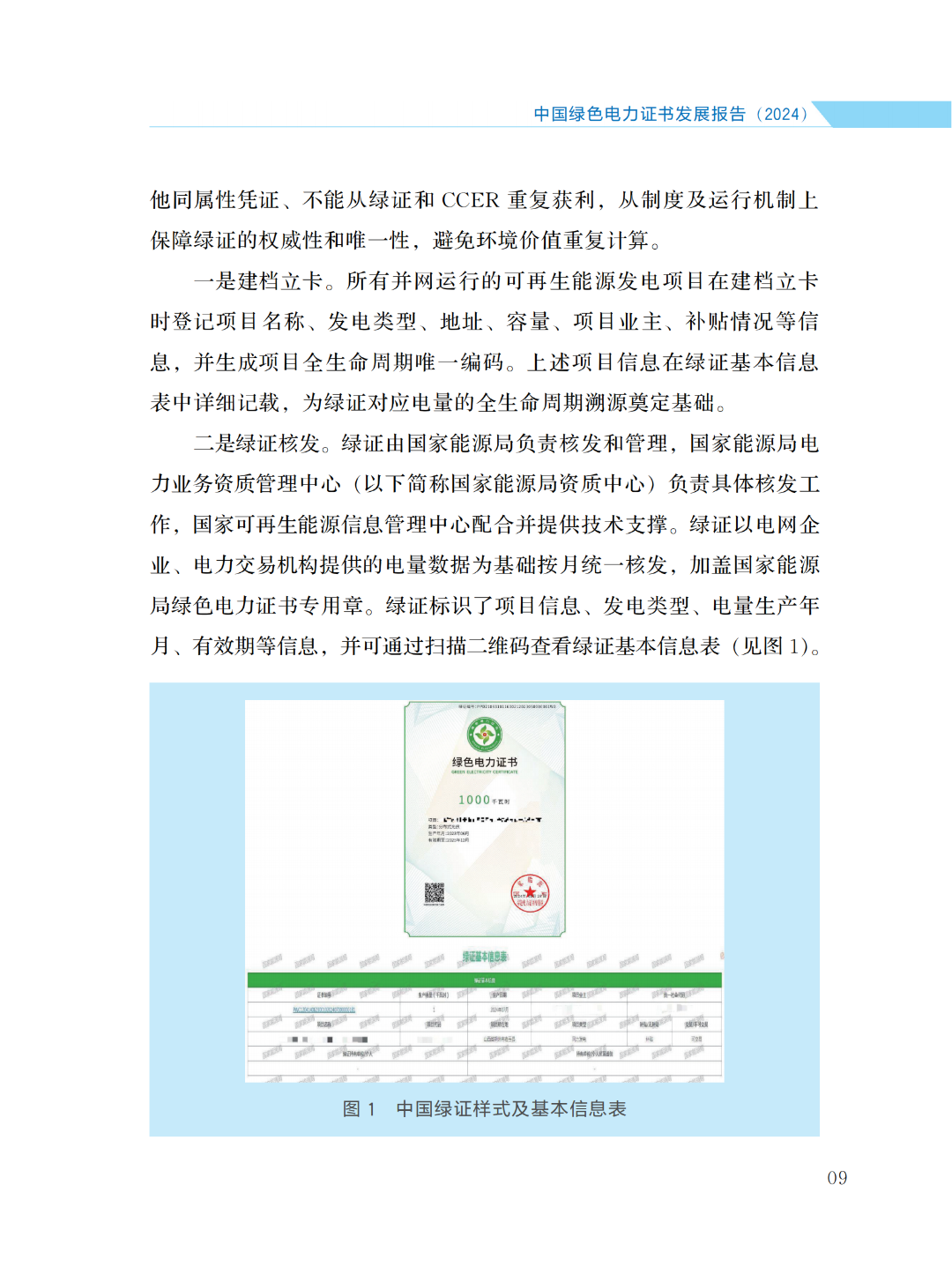國家能源局 | 《中國綠色電力證書發(fā)展報告（2024）》