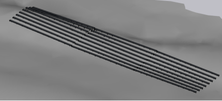 平單軸場平-土方平衡方案對比